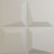 Ekena Millwork 19 5/8in. W x 19 5/8in. H Tellson EnduraWall Decorative 3D Wall Panel Covers 2.67 Sq. Ft. WP20X20TEGBW - alternate 1